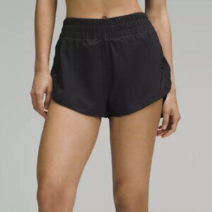 lululemon track high-rise lined short 3"